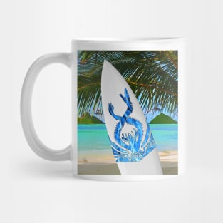 Thrawn's Cerulean Chimaera Surfboard Mug